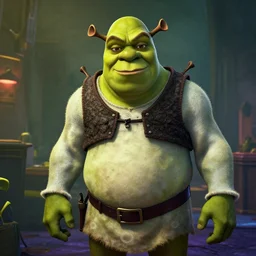 shrek in cyberpunk 2077