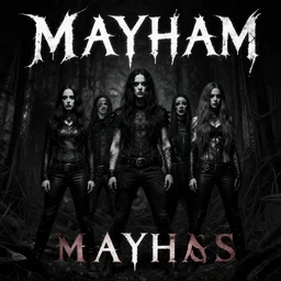 mayhem new album cover