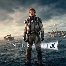a beautiful shot of the movie interstellar!!! by rembrandt, featured on artstation