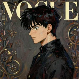 anime mage vogue, intricate oil painting by john singer sargent, trending on artstation, side profile