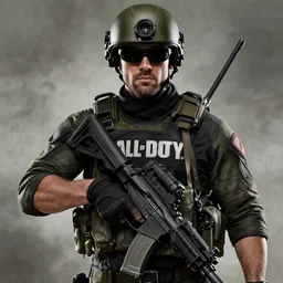 a portrait of captain price form call of duty modern warfare