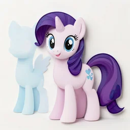 my little pony vintage paper dolls
