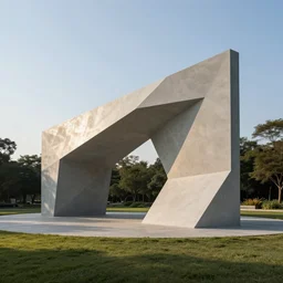 a minimalist parametric sculpture park in the hudson valley