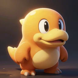 Waddle doo Goomba shaped long creature concept art by Nintendo, long shaped body with round face