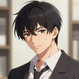 detailed beautiful male character art of a protagonist, depth of field, on amino, by sakimichan patreon, wlop, high quality art on artstation.