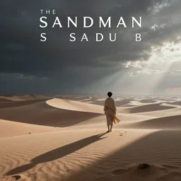 the sandman, in sandman's world, hyper realistic, viewing dreams