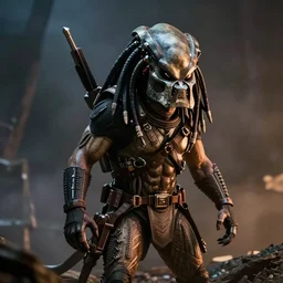 photo of predator from the movie predator in stealth mode