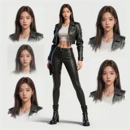 a  Hyung tae Kim concept art of female character on a render by the artist Hyung tae Kim , Jiyun Chae, Joe Madureira, trending on Artstation Hyung tae Kim, artbook,