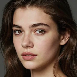 portrait of a beautiful 20-year-old Italian woman by Peter Lindbergh, close up, detailed, award winning, Sony a7R