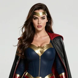 Megan Fox as an evil super hero , art by Patrick Gleason and Mobius , highly detailed, award winning, artstation