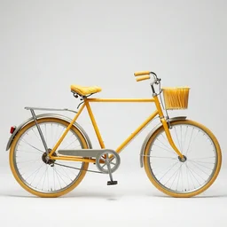 vintage bicycle made of nothing but spaghetti, colourized, high quality, photo