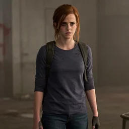 Emma Watson as a survivor in Dead By Daylight