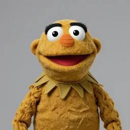 a 8 5 mn f 1. 8 portrait of a creepy funky muppet, photography by erwin olaf, muppet by jim henson