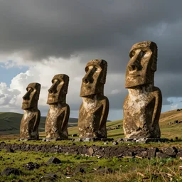 Ancient Italy & Roman Moai