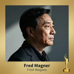 Fred Magner Wang corporate portait, headshot, profile