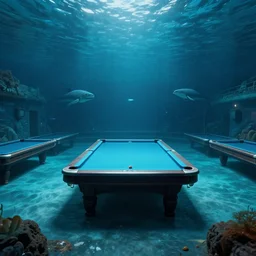 The poolrooms, a level of the backrooms that has a near endless depth of water and sea monsters lurking in it, photo