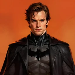 A beautiful portrait of Nathan Fillion as a villain from Batman, digital art by Eugene de Blaas and Ross Tran, vibrant color scheme, highly detailed, in the style of romanticism, cinematic, artstation, Greg rutkowski