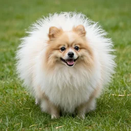 a spherical dog