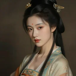 A portrait of a Chinese beauty, ancient art, art by greg rutkowski, matte painting, trending on art station