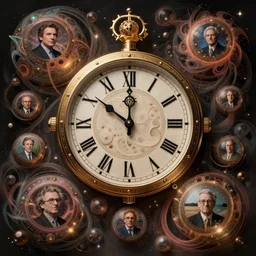 intricate clock, fractal spheres, time for goodbye, beauty. intricate environment, art by rossdraws, kim jung gi, peter mohrbacher, victo ngai, thomas kinkade, ilya kuvshinov, carl spitzweg, craig mullins. unreal engine 5, blender, octane, ray tracing, dramatic studio lighting, sharp focus, masterpiece, post processing
