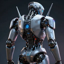 cyberpunk robot details hd digital art concept design rendering 8 k large picture