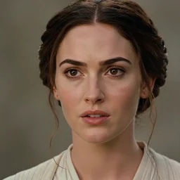 megan fox as princess leia, movie still, cinematic, extreme detail, facial features, sharp focus, 8 k 3 5 mm coloured film, close up, anamorphic lens, lighting