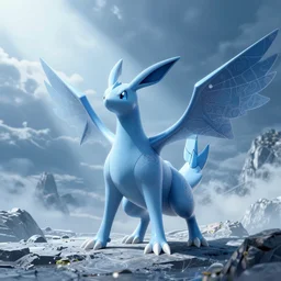 blueprint of a new unreleased legendary pokemon