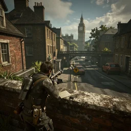 London, screenshot from the game Fallout 4
