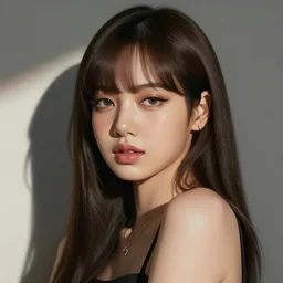 portrait of lisa blackpink as an architect highly detailed digital painting, cinematic lighting, light and shadow photography technique, artstation concept art sharp focus illustration art