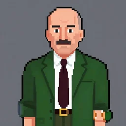saul goodman pixelart