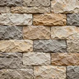 a painterly stylized stone cladding texture
