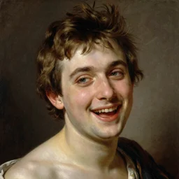 portrait of eros ramazzotti, joyful, highly detailed painting by gaston bussiere, craig mullins, j. c. leyendecker 8 k,