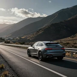 a car on the road, photo.