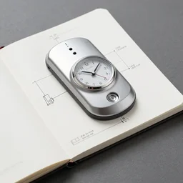 time machine plans on a blueprint page