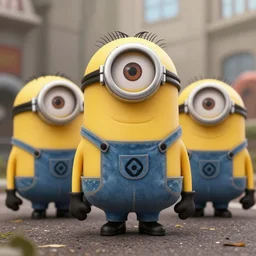 award winning photo of minions as german soldiers in WW2