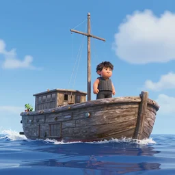 Story of Noah's Ark as seen in Disney Pixar's Up (2009)