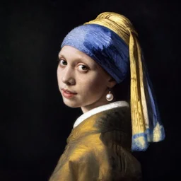 girl with a pearl earring, by johannes vermeer