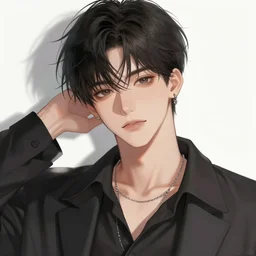 detailed beautiful male character art of a protagonist, jimin on amino by sakimichan patreon, wlop, weibo high quality art on artstation
