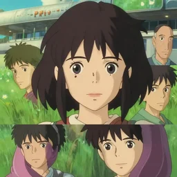 a film still portrait of a girl working at a airport, finely detailed features, closeup at the faces, perfect art, green lawn, gapmoe yandere grimdark, trending on pixiv fanbox, painted by ilya kushinov makoto shinkai takashi takeuchi studio ghibli, ( ( ( ( reddit r / anime ) ) ), akihiko yoshida,