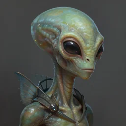 fish alien, highly detailed, digital painting, artstation, concept art, smooth, sharp focus, portrait by greg rutkowski