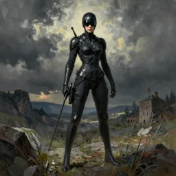 Black widow. By Konstantin Razumov, highly detailded