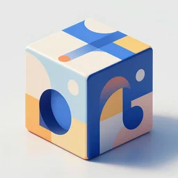 Cubo-Futurism, abstract digital art