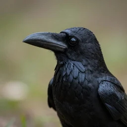 a crow that looks like a stuffed animal
