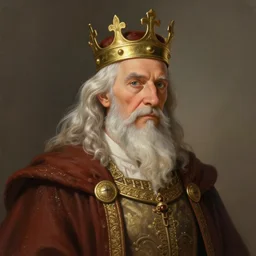 portrait of a medieval old king with a crown, artstation, elegant, highly detailed, digital painting, concept art, smooth, sharp focus, illustration, art by don bluth and michel ocelot, makoto shinkai, tom whalen, moebius, atey ghailan, akihiko yoshida