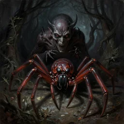 epic hyperdetailed portrait of a haunting 🐙🕷 lurking in the shadows. demon nightmare visions, sleep paralysis demons by greg rutkowski, highly detailed portrait, rococo, digital painting, artstation, concept art, smooth, sharp foccus ilustration, artstation hq. intricate, elegant. art by wlop and artgerm and greg rutkowski and alphonse mucha, masterpiece