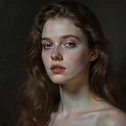 portrait of a beautiful dead woman. concept art by graham g. maiden.