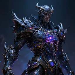 beautiful masterpiece high detail portrait closeup of a dark god made of stars and plasma, hybrid, dungeons and dragons art, by artgerm, drew struzan, wayne reynolds, josan gonzalez, artstation trending, epic, biomechanical, ultra high cinematic quality character render, low angle, production quality movie poster artwork