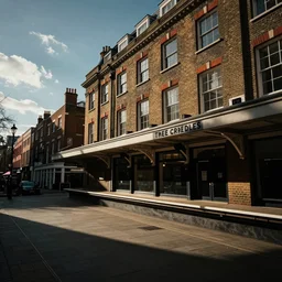 shoreditch high street station, art photograph