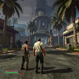 gta vi leaked screenshot set in hell, direct x 1 2 graphics, amazing photorealistic graphics!!, unreal engine 5, source 2, cryengine, ray - tracing radiosity, volumetric lighting, atmospheric, reflections, 8 k textures, high - fidelity, global illumination, high poly, lumen, nanite, temporal super resolution