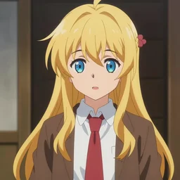 semi realistic anime character